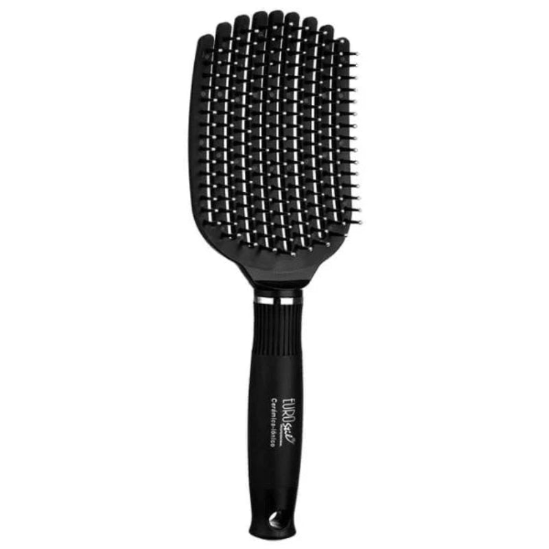 Large Brosse Flexible – Démêlage Doux pour Cheveux Bouclés