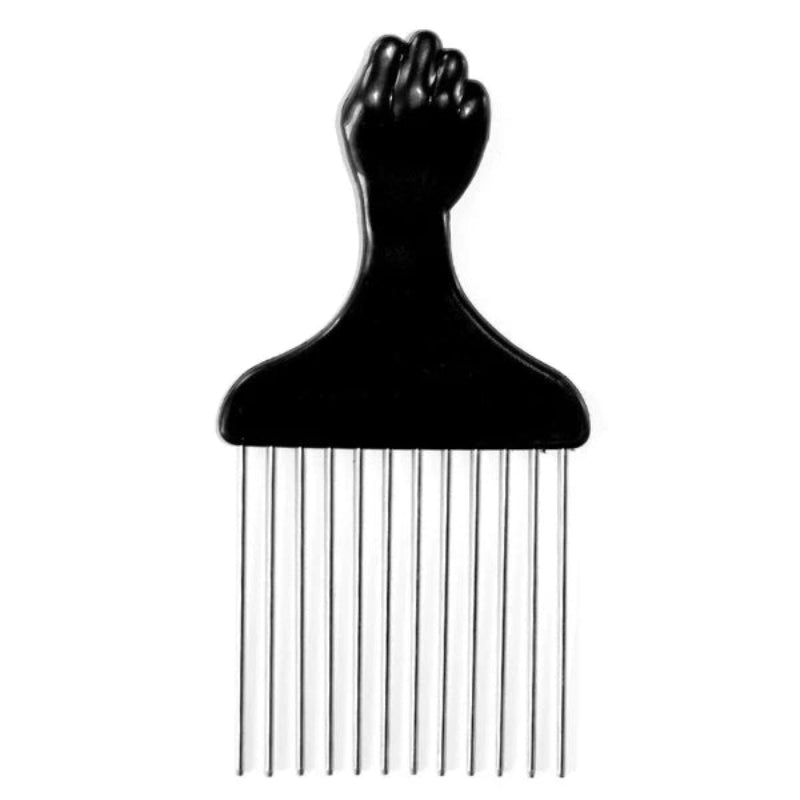 Peigne Afro Métallique – Volume Naturel et Défini