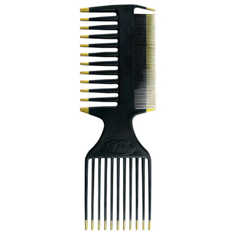 Peigne Coiffant 3-en-1 – L’outil Multifonction pour Cheveux Crépus