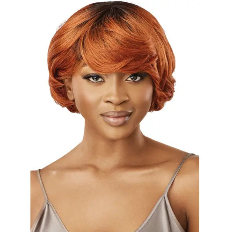 Perruque Courte Naturelle – 100% Cheveux Humains