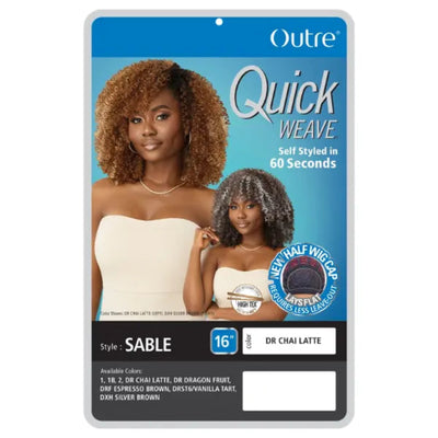 Perruque Frisee Sable elegance coiffure
