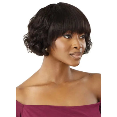Perruque Naturelle Frange elegance coiffure