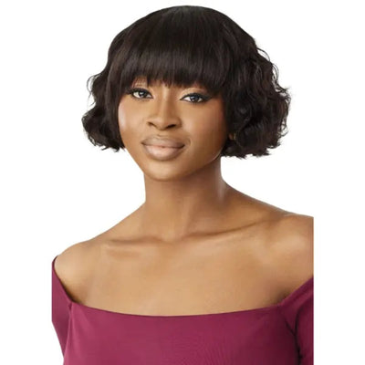 Perruque Naturelle Frange elegance coiffure
