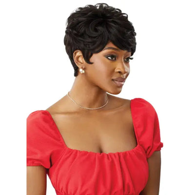 Perruque naturelle Pixie elegance coiffure