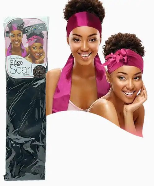 Bandeau Pour Cheveux | Satin Cheveux Noir - Elegancecoiffure