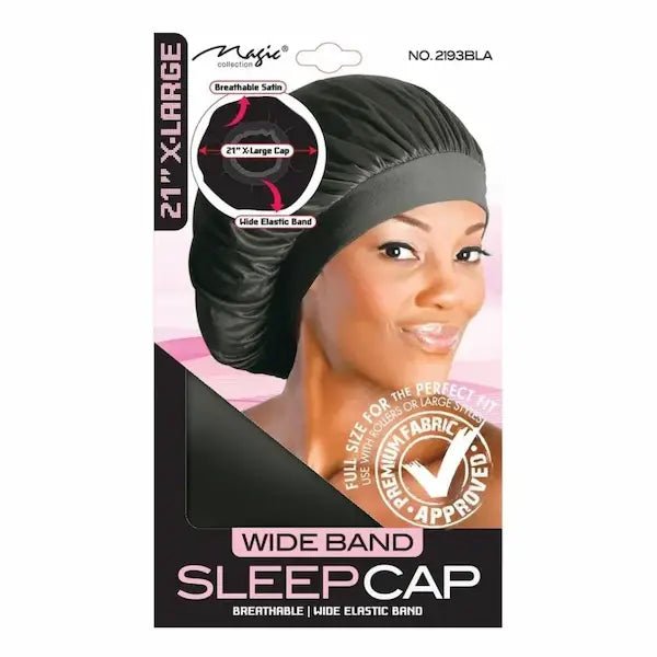 Bonnet en Satin XL – Hydratation & Protection Optimale - Elegancecoiffure