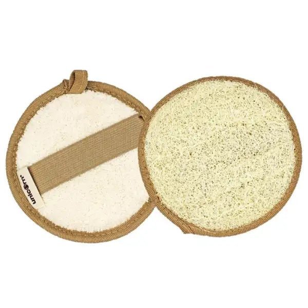 Éponge Luffa Corps Naturelle – Exfoliation Éco - Responsable - Élégance Coiffure®