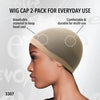 Lot de 2 Sous - Bonnets pour Perruque Respirants - Élégance Coiffure®