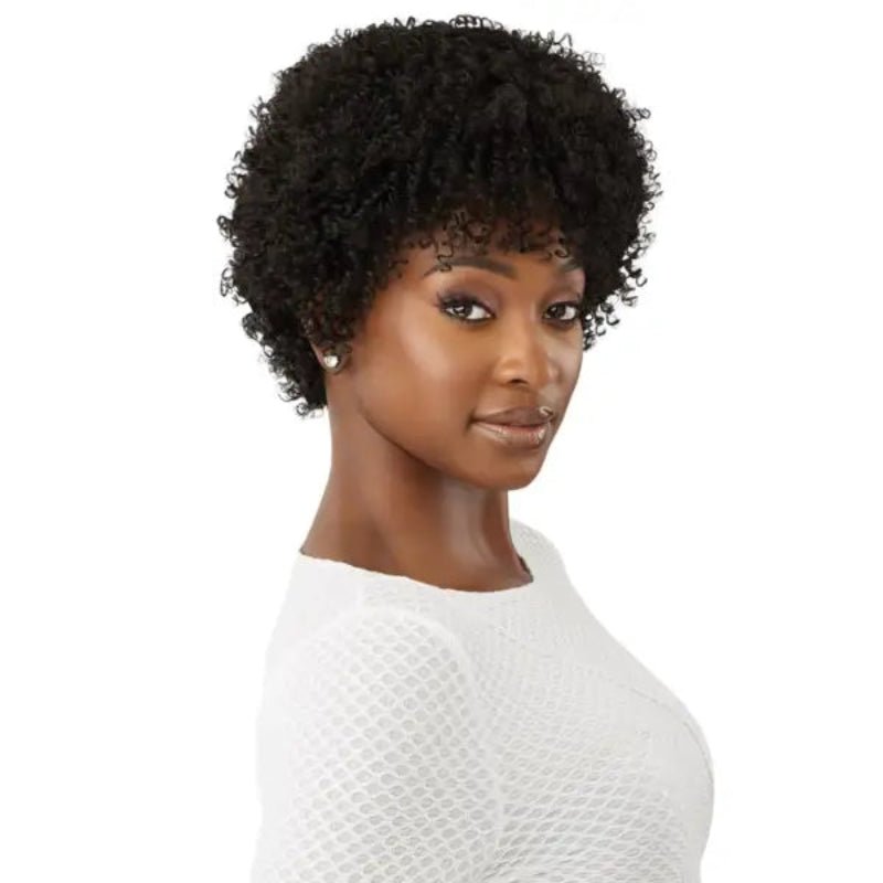 Perruque Afro Frisée –  Élégance Coiffure