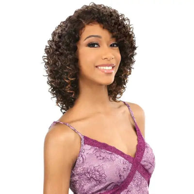 Perruque Bouclée – Look Glamour Instantané - Élégance Coiffure®