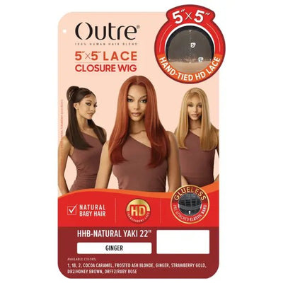 Perruque Closure 5x5 Yaki Straight – Élégance et Simplicité - Elegancecoiffure
