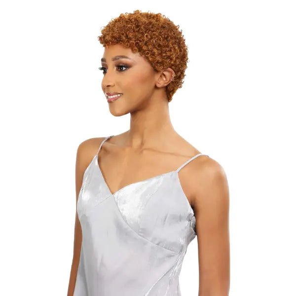 Perruque Courte Pixie Cut Curly Nanita - Élégance Coiffure®