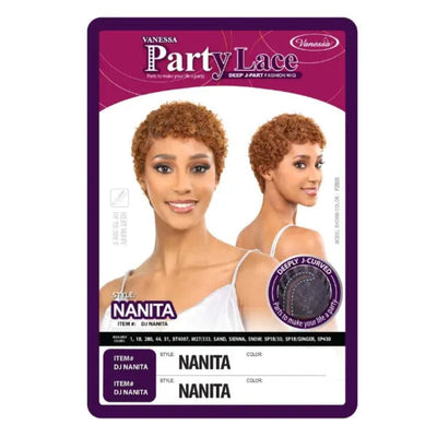Perruque Courte Pixie Cut Curly Nanita - Élégance Coiffure®