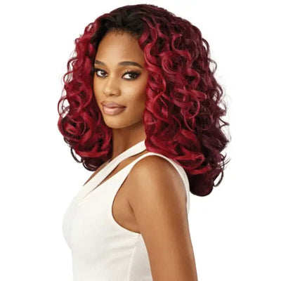 Perruque Demi - Tête – Boucles Glamour Instantanées - Élégance Coiffure®