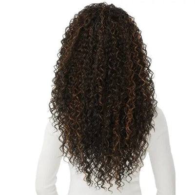 Perruque Demi - tête Curly longue Lumi - Elegancecoiffure