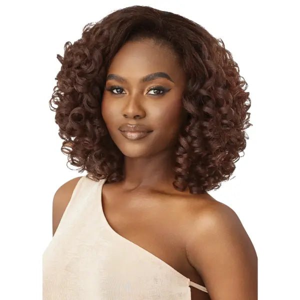 Perruque Demi - Tête Cypress – Boucles et Volume en 2 Min ! - Elegancecoiffure