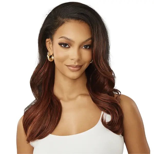 Perruque Demi - Tête Hazel – Ondulations Glamour et Naturelles ! - Elegancecoiffure
