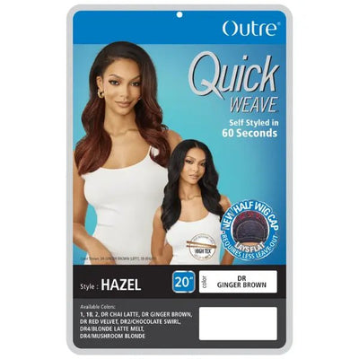 Perruque Demi - Tête Hazel – Ondulations Glamour et Naturelles ! - Elegancecoiffure