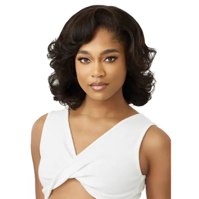 Perruque Demi - tête Ondulée – Élégance Naturelle - Élégance Coiffure®