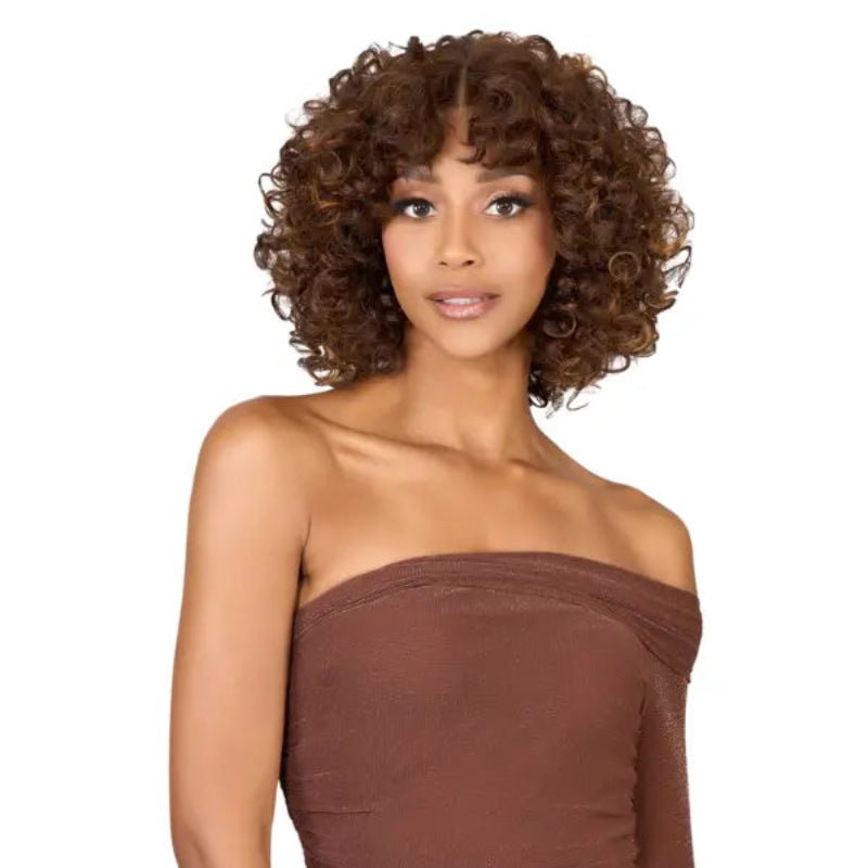 Perruque HD Bouclée – Look Curly Afro Naturel - Élégance Coiffure®