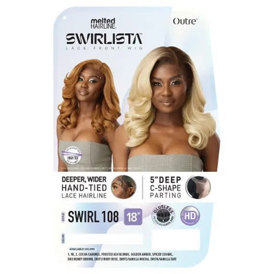 Perruque Lace Body Wave Yaki Swirl 108 - Elegancecoiffure