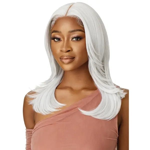 Perruque | Lace HD Tyler : Mi - Longue, Lisse & Facile à Poser - Elegancecoiffure