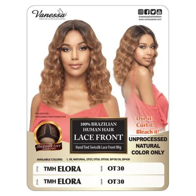 Perruque Naturelle Wavy Elora – Élégance et Liberté - Elegancecoiffure