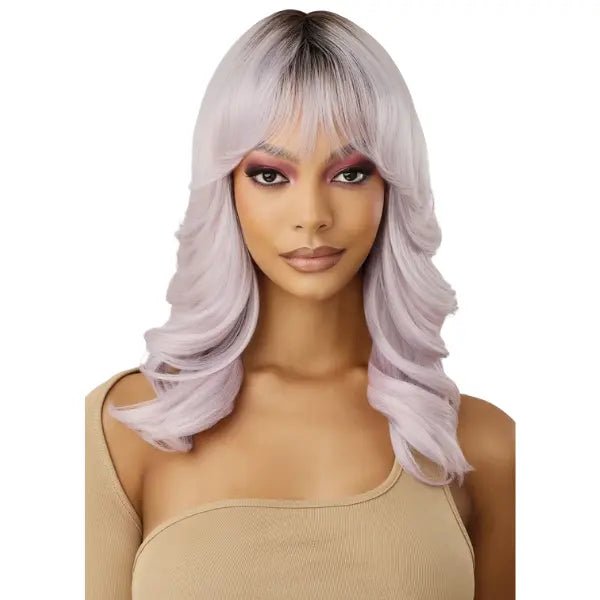 Perruque | Ondulée avec Frange – Élégance et Volume Instantané - Elegancecoiffure