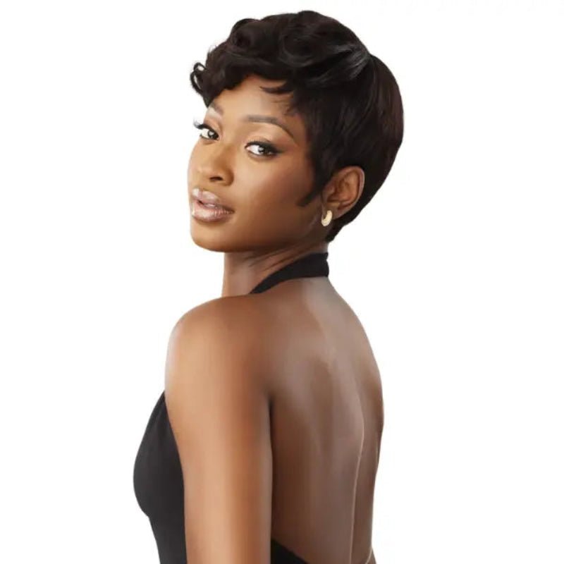 Perruque Pixie Cut Naturelle Bouclée – Look Chic & Court - Élégance Coiffure®