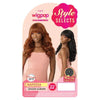 Perruque Yaki Bouclée avec Frange – Prêt - à - porter Stylé - Élégance Coiffure®