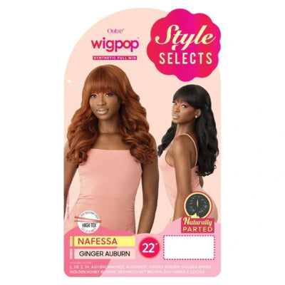 Perruque Yaki Bouclée avec Frange – Prêt - à - porter Stylé - Élégance Coiffure®