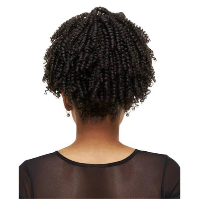 Postiche Coily Afro Puff – Volume et Style Sans Effort - Elegancecoiffure