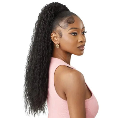 Postiche Long Bouclé – Ponytail Volumineux et Chic - Élégance Coiffure®