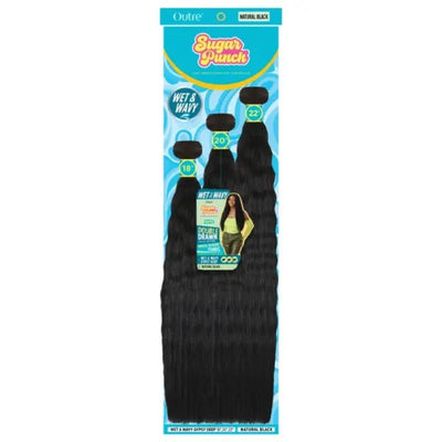Tissage Cheveux Naturels Curly – Pack 3 Mèches - Élégance Coiffure®