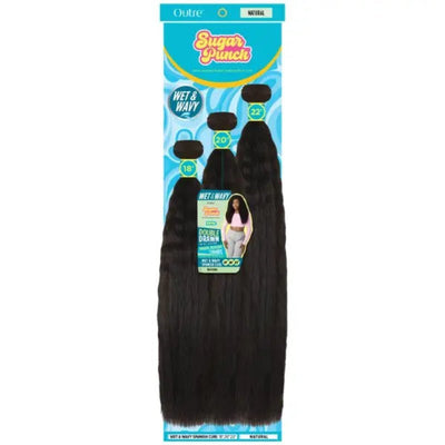 Tissage Naturel – Pack 3 Mèches Remy - Élégance Coiffure®